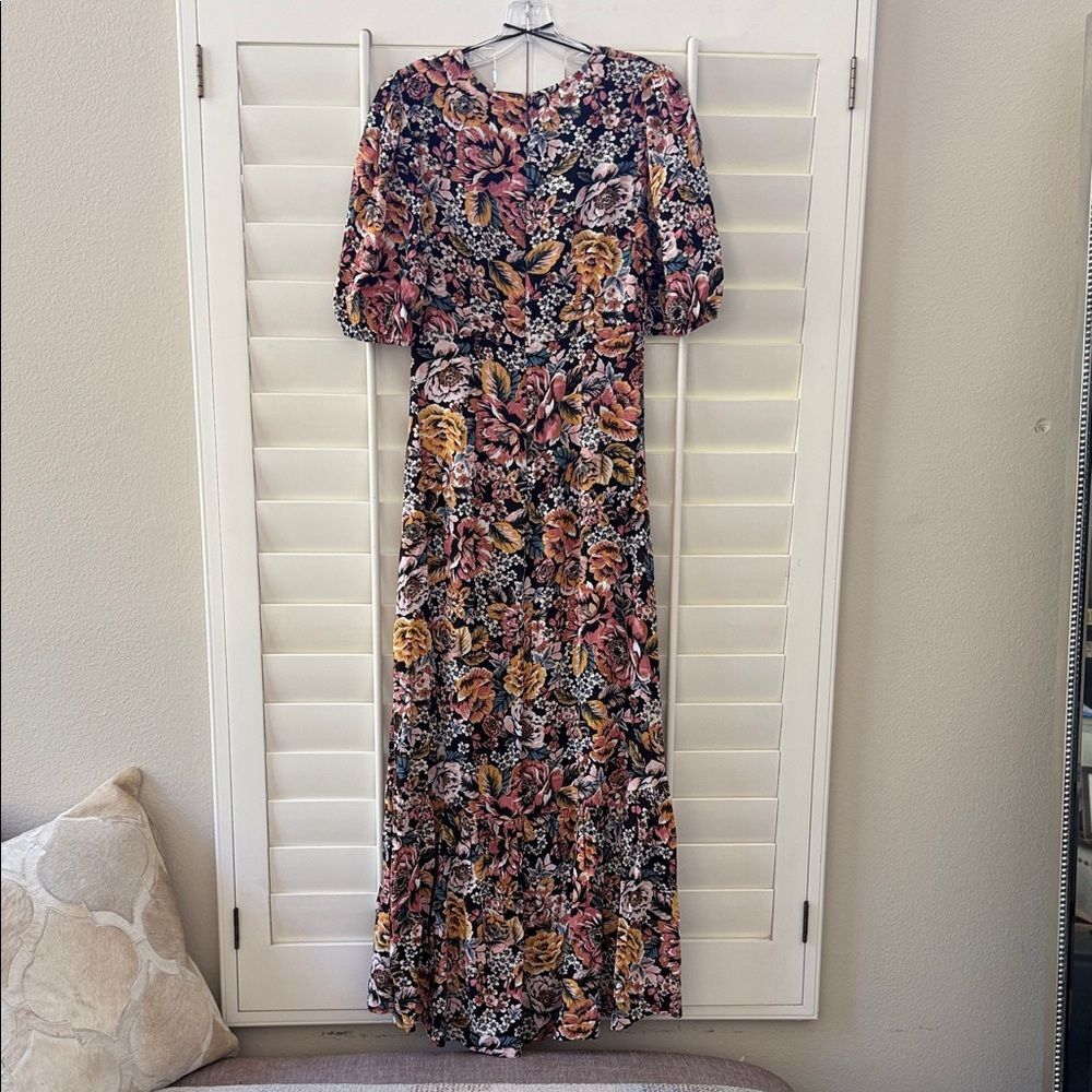 Tinsel Multicolor Floral Maxi Dress - Picture 4 of 5